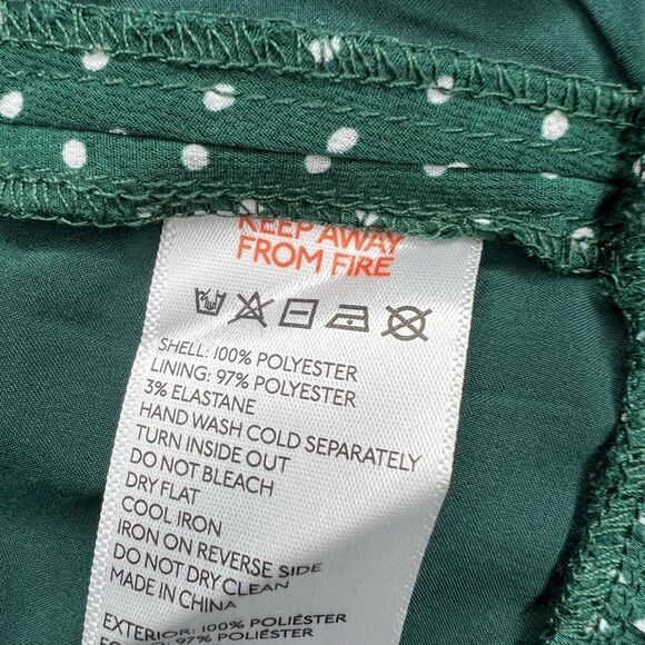 Urban Outfitters Mar Polka Dot Cinched Mini Dress - Picture 9 of 10